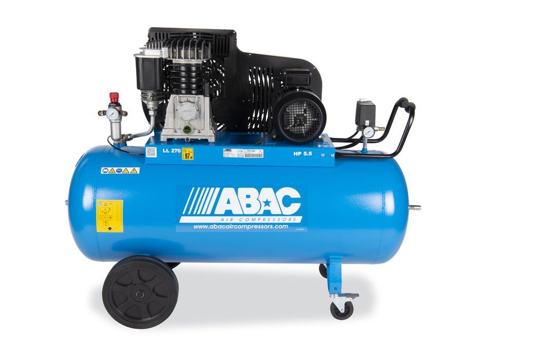 Kompresor dwutłokowy ABAC PRO B5900B/270 CT5.5 | 11 bar | 5.5 KM/4 kW | 653 l/min | 270 l | 400V