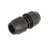 Złączka pneumatyczna z polimeru 40 mm, czarny łącznik do rur
