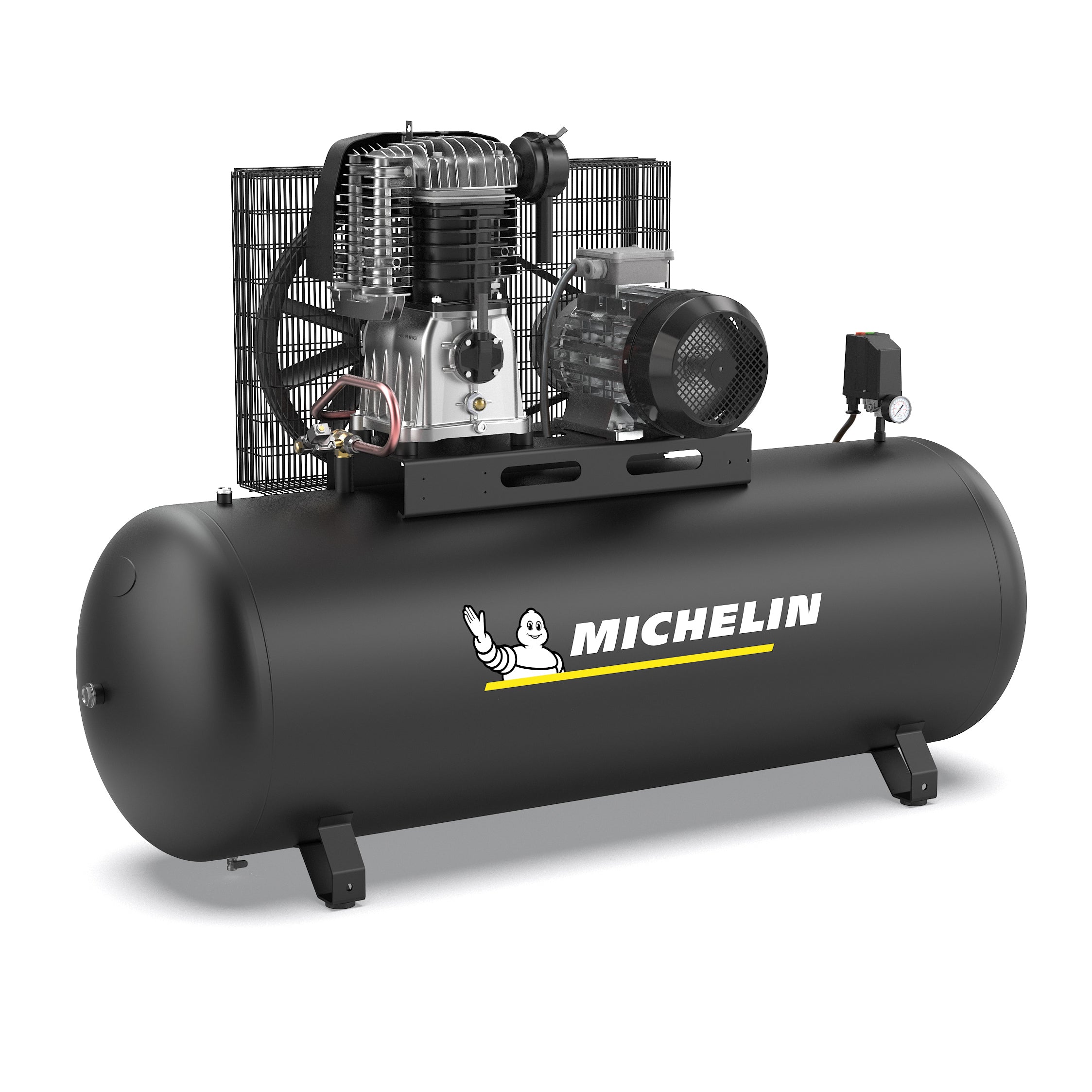 Kompresor dwutłokowy MICHELIN MX CLASSIC PRO 500F-7,5T 10 Bar 7.5 KM/5.5 kW 860 l/min 500 l