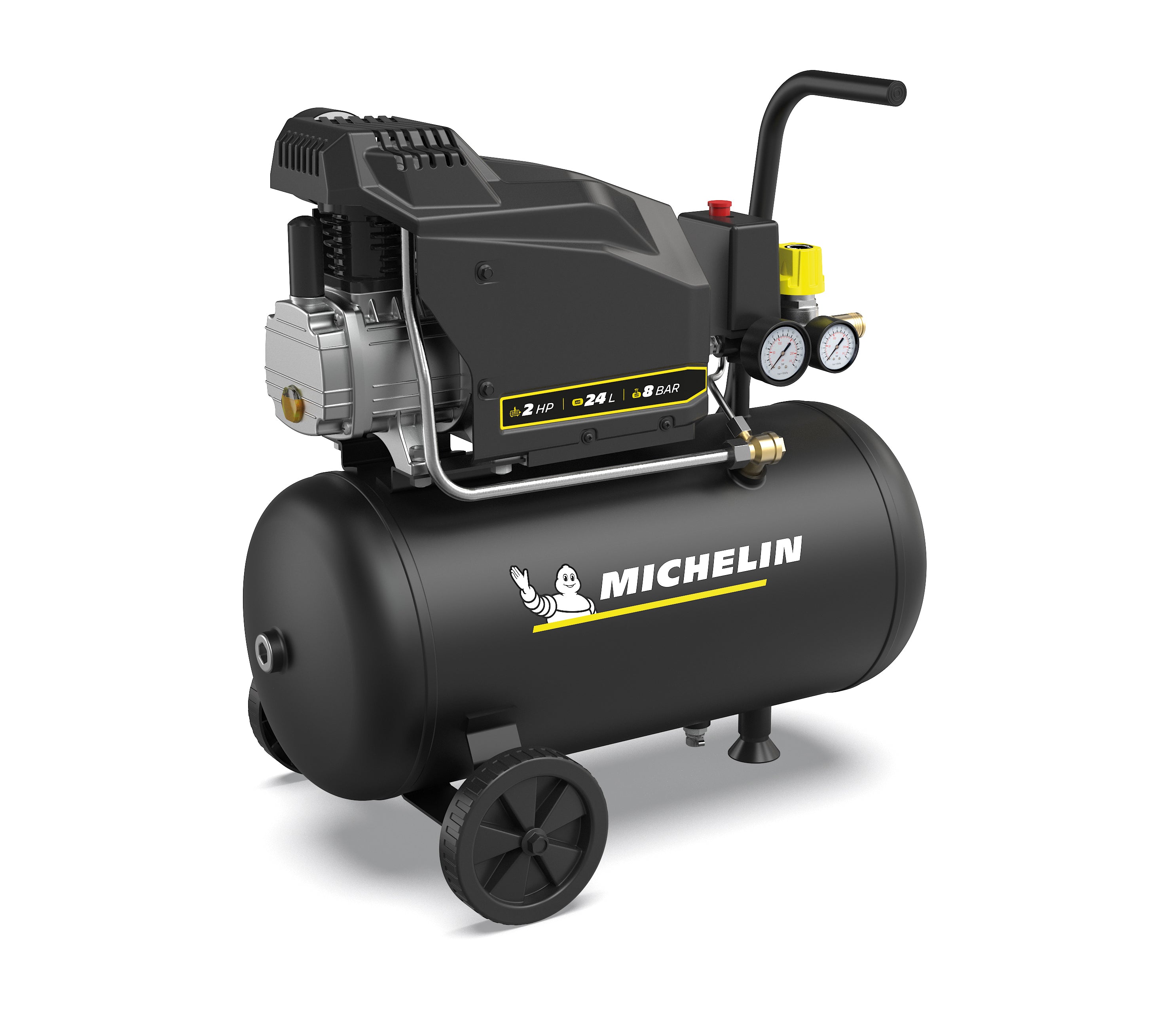 MICHELIN kompresor olejowy MX POP AIR 24-2 L | 24 l |195 l/min | 8 bar