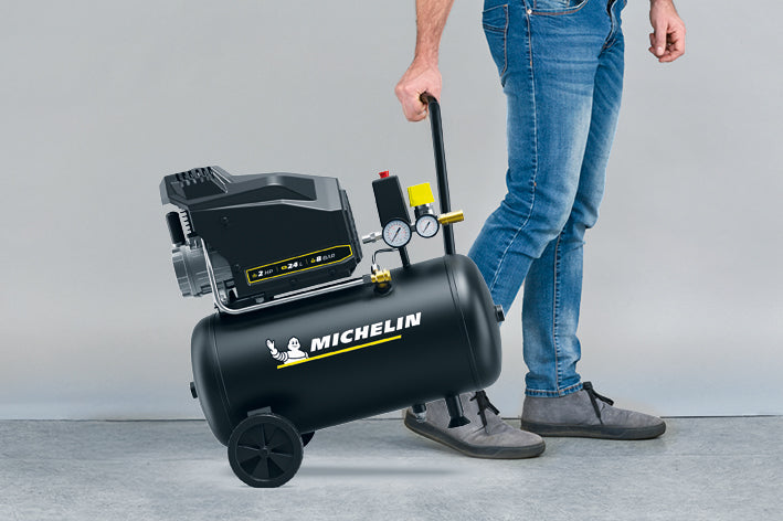 MICHELIN kompresor olejowy MX POP AIR 24-2 L | 24 l |195 l/min | 8 bar