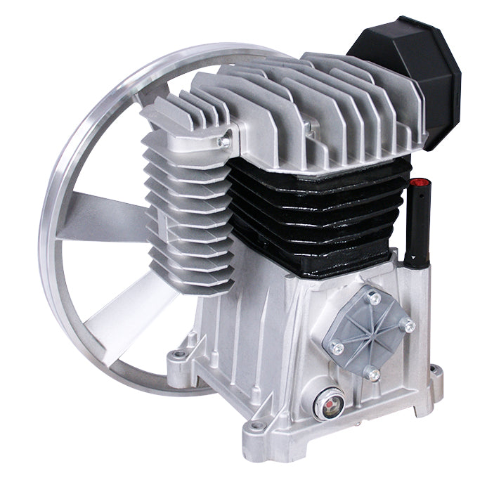Pompa tłokowa sprężarkowa A29B ( PAT 24B ) 10 bar 2.0 KM/1.5 kW - 3.0 KM/2.2 kW 255 - 320 l/min 1075 - 1300 obr./min 2-tłokowa jednostopniowa
