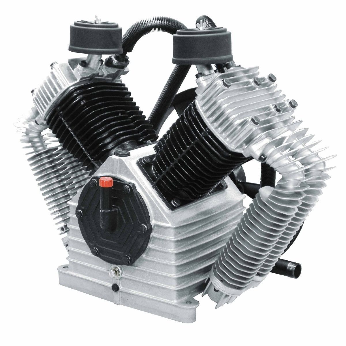 Pompa tłokowa sprężarkowa K100 20 KM/15 kW 2148 l/min 1000 obr./min 4-tłokowa dwustopniowa
