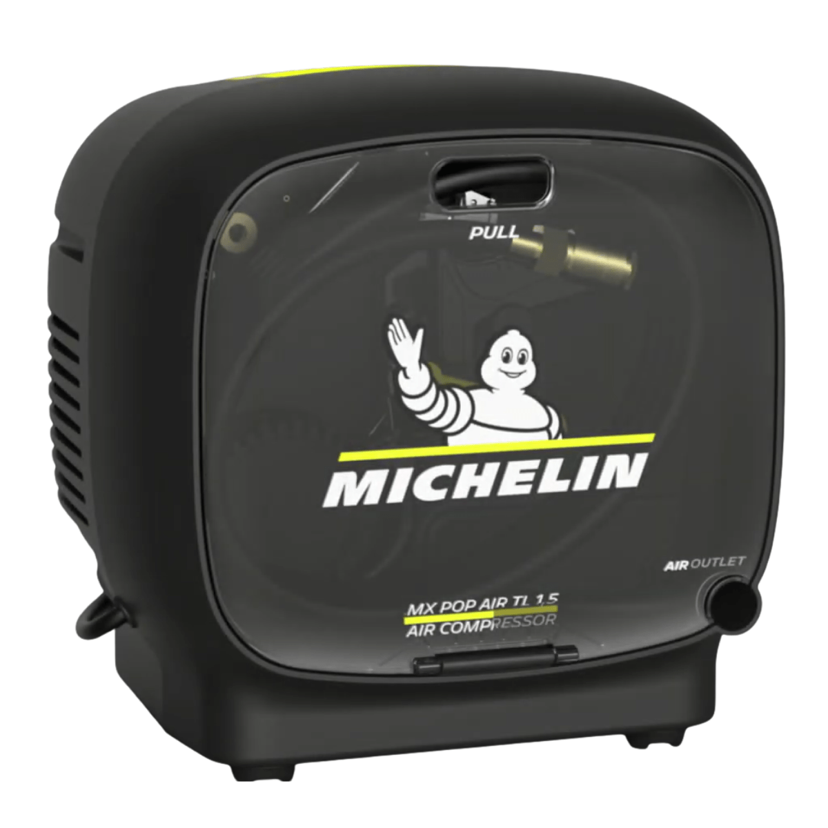 MICHELIN sprężarka bezolejowa walizkowa MICHELIN MX POP AIR TL-1.5 8 Bar 180L/MIN + zestaw akcesoriów